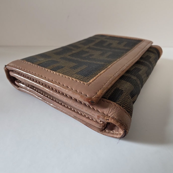 Fendi Zucca FF Canvas Wallet - Picture 3 of 13